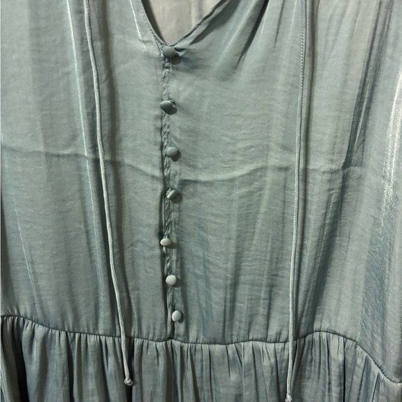Naked Zebra Deep Teal Blouse - Picture 3 of 6